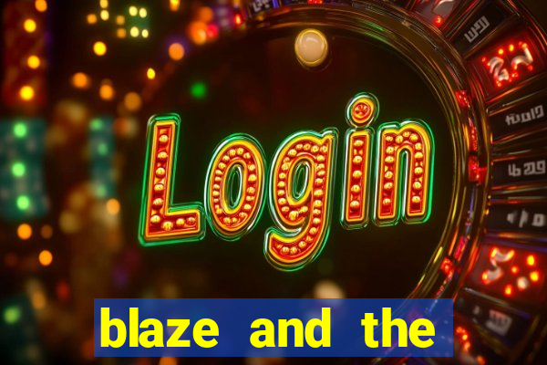 blaze and the monster machines logo font